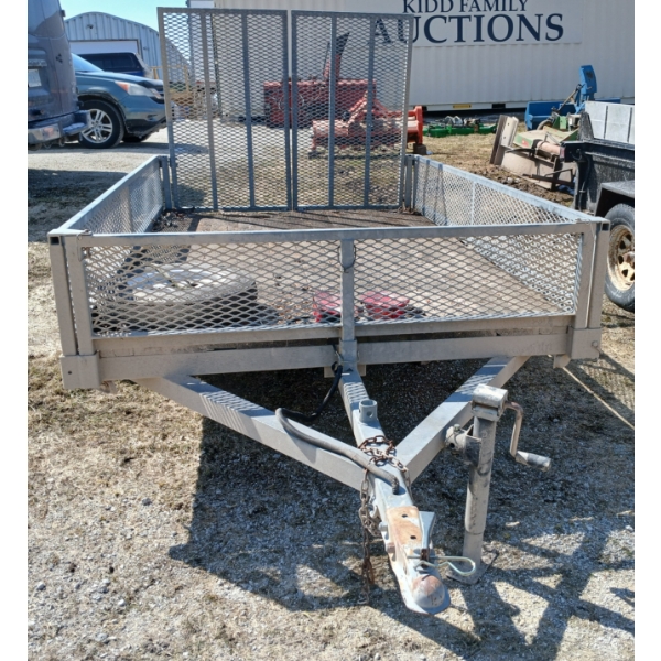 5 X 8 FOOT GALVANIZED TRAILER