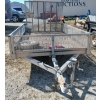 Image 1 : 5 X 8 FOOT GALVANIZED TRAILER