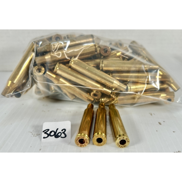BRASS: APPROX 100X .270 WIN
