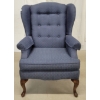 Image 3 : UPHOLSTERED WINGBACK CHAIR