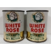 Image 1 : LOT OF 2 - WHITE ROSE ULTRA MOTOR OIL 4OZ COIN BANKS 