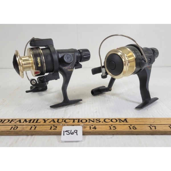 LOT OF 2 - BERKLEY FISHING REELS