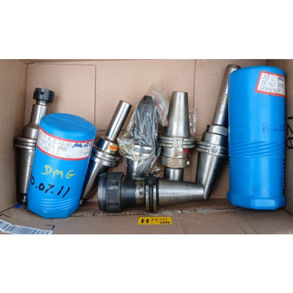 QTY OF CAT40 COLLET CHUCKS