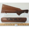 Image 2 : REMINGTON MODEL 1100 12GA FLEUR-DE-LIS CHECKERED STOCK SET