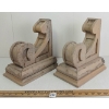 Image 1 : LOT OF 2 - PAINTED CORBELS