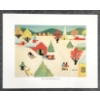 Image 1 : "WINTER SLEIGHING SCENE" BY MAUD LEWIS (1903 - 1970) - PRINT