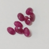 Image 1 : LOT OF 8 - NATURAL PIGEON BLOOD RUBIES - OVAL CUT