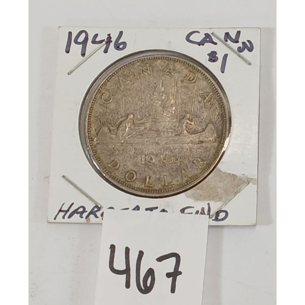 1946 CDN SILVER DOLLAR