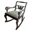 REGENCY STYLE ROCKING CHAIR