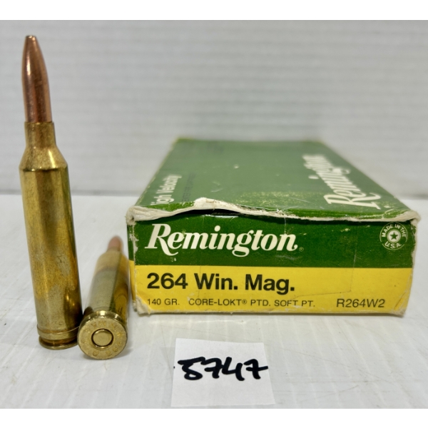 AMMO: 20X REMINGTON .264 WIN MAG 140GR.SP