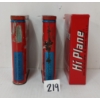 Image 2 : LOT OF 3 - HI-PLANE TOBACCO TINS & SEALED TOBACCO BOX