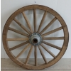 ANTIQUE WOODEN WAGON WHEEL