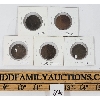 Image 2 : LOT OF 5 - CDN LARGE PENNIES - INCL 1859, 1876 & 1882