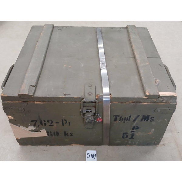 AMMO: QTY OF 7.62-PI RNDS IN UN0012 CRATE - SEALED