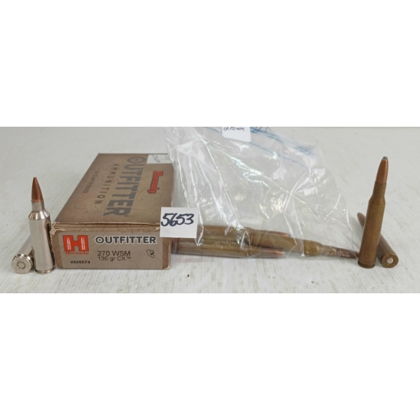 AMMO: 21X MIXED .270WIN & .270WSM - 130GR