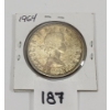 Image 2 : 1964 CDN CHARLOTTETOWN/QUEBEC SILVER DOLLAR COIN