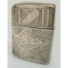 Image 1 : MAP OF INDIA LIGHTER W/ SILVER CASE