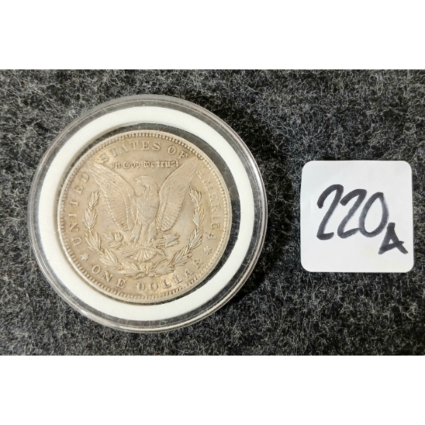 1889 US MORGAN SILVER DOLLAR