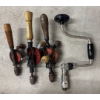 Image 1 : LOT OF 4 - VINTAGE HAND DRILLS