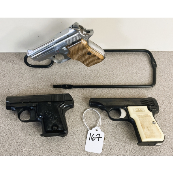 LOT OF 3 - PROHIB HANDGUNS 