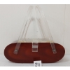 Image 4 : LUCITE BOX CLUTCH PURSE