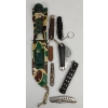 Image 1 : LOT OF 8 - POCKET KNIVES & SURVIVAL KNIFE 