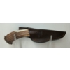 Image 3 : PUMA ANTLER DROP POINT KNIFE W/ LEATHER SHEATH