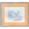 Image 1 : TRAIN STATION BY FRED HORTON (PRS CDN ARTIST) - FRAMED PRINT