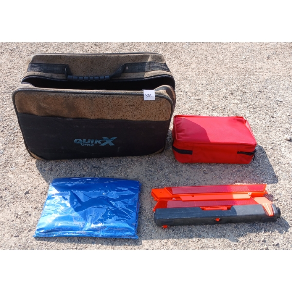 JOB LOT - FIRST AID KIT, EMERGENCY BLANKET & TOOLS, ETC