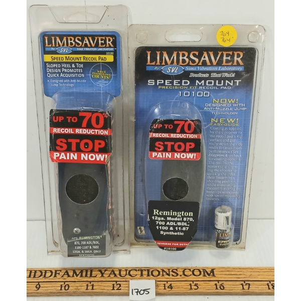 LOT OF 2 - LIMBSAVER SPEED MOUNT RECOIL PADS