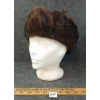 Image 1 : TRAPPER'S MUSCRAT FUR HAT - QUILT LINED & WOOL FELT
