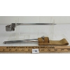 Image 1 : LEE-ENFIELD NO. 4 MK II SPIKE BAYONET W/ SCABBARD & FROG