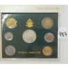 1996 VATICAN COIN SET - UNCIRCULATED