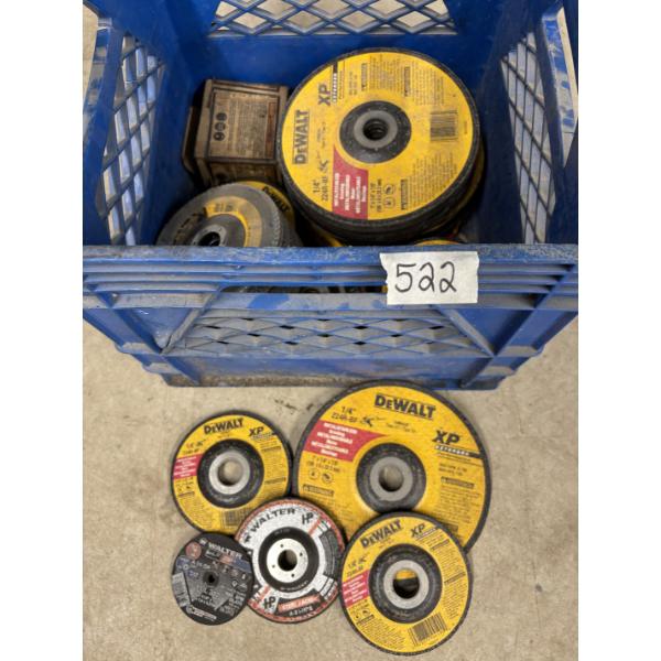 JOB LOT - CUT OFF WHEELS - MOST ARE 1/4 X 7/8 INCH