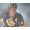 Image 2 : BOSTON BRUINS #4 BOBBY ORR FRAMED PRINT