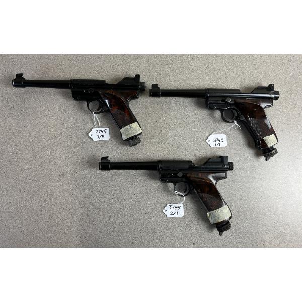 LOT OF 3 - CROSMAN MKI TARGET IN .22 PELLET - NO PAL REQUIRED 