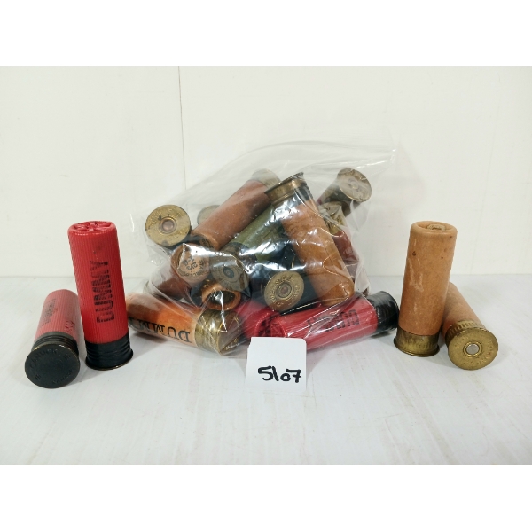 AMMO / DUMMIES: 21X MIXED 16GA - 2 1/2IN - #6 SHOT - INCL DOMINION COLONIAL & PAPER LABELS