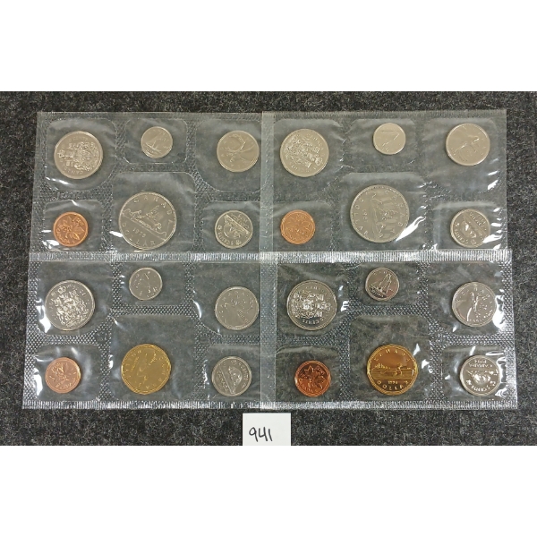 LOT OF 4 - 1975, 1987, 1992 & 1994 RCM PROOF SETS