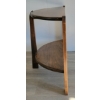 Image 4 : MIXED WOOD CRESCENT MOON END TABLE