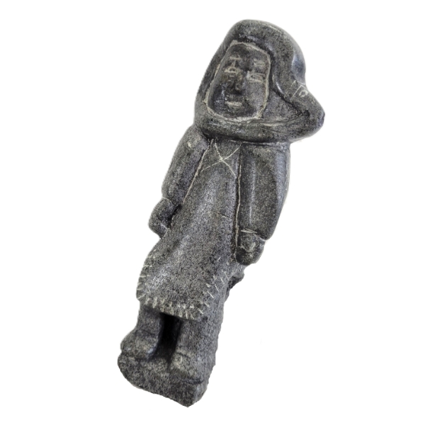 STANDING WOMAN BY SARAH JOE QINUAJUA (1917 - 1986) - STONE
