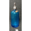 Image 3 : H. LEVINE - COBALT ACID-ETCHED - SYPHON BOTTLE