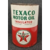 Image 3 : TEXACO INSULATED MOTOR OIL CAN - 5 QT