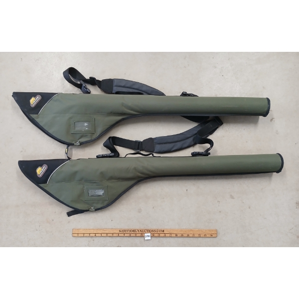 LOT OF 2 - PLANO GUIDE SERIES FISHING POLE CARRYING CASES