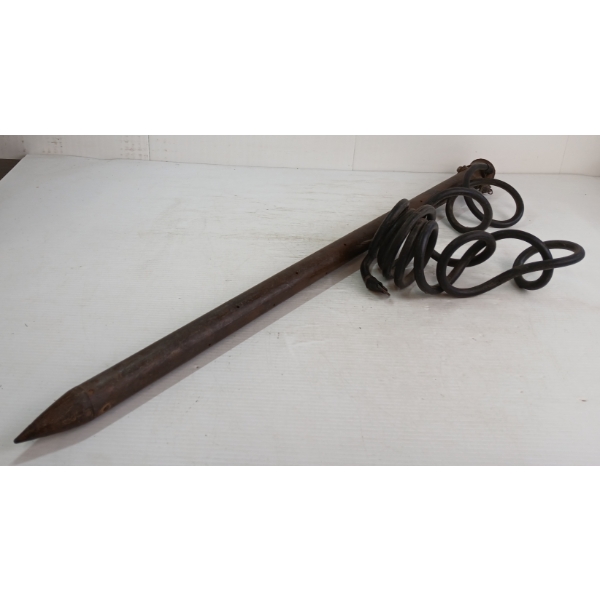WWII WIRELESS UNIT VEHICLE GROUNDING ROD