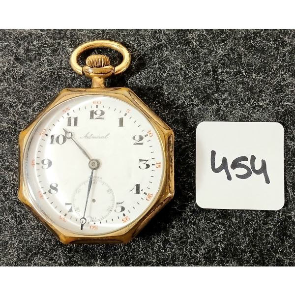 HENRY SANDOZ ADMIRAL 7J POCKET WATCH 