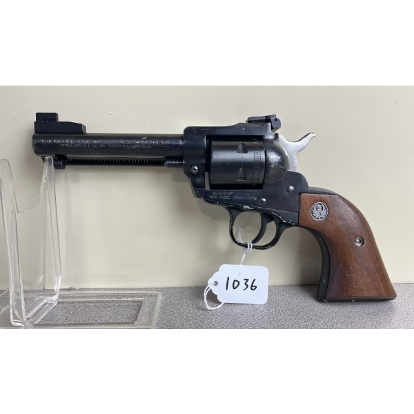 RUGER NEW MODEL SUPER SIX IN .22 WMR - RESTRICTED 