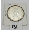 Image 2 : 1961 CDN VOYAGEUR SILVER DOLLAR COIN