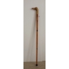 Image 2 : DECORATIVE WALKING STICK W/ BRASS DUCK HEAD POMMEL