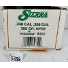 Image 1 : BULLETS: APPROX 175X SIERRA .338 CAL 300 GR HPBT