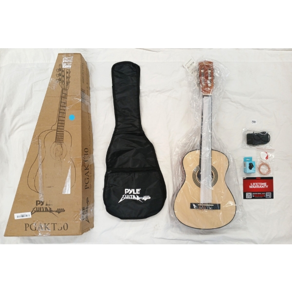 PYLE GUITAR BEGINNER JAMER ACOUSTIC GUITAR W/ ACCESSORIES